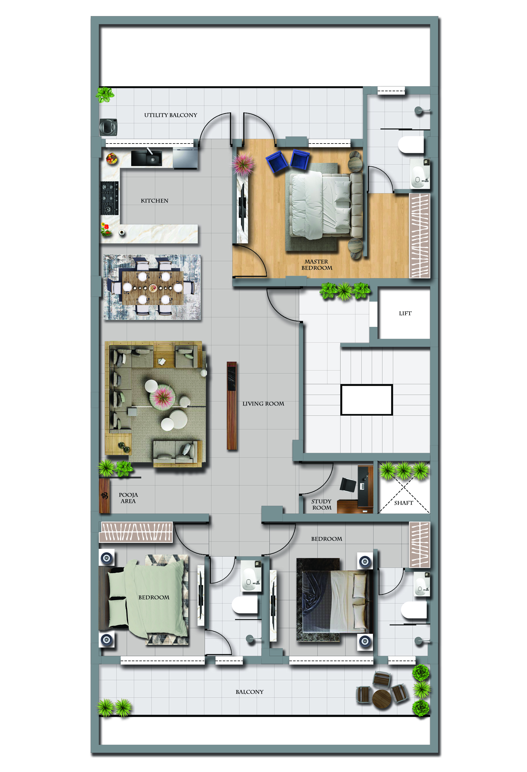 Project map / floorplan